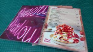 Spiral Bound Menus