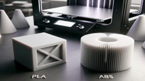 PLA vs ABS Printed Models
