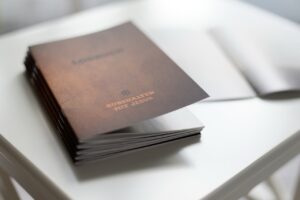 stapled bound booklets