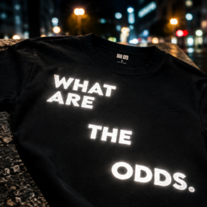 Night Reflective Print T-Shirts