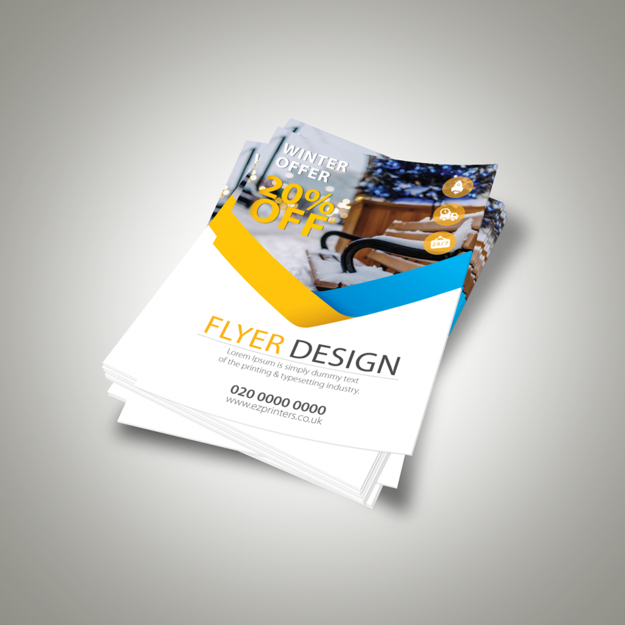 A5 Flyers & Leaflets Printing London ez printers