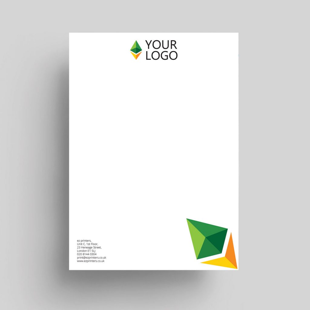 Business Letterheads Design and Printing | ez printers