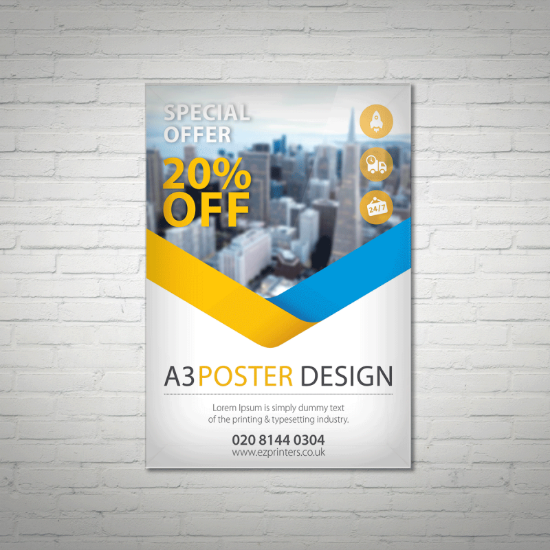 A3 Poster Printing ez printers