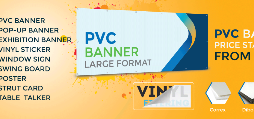 instant print pvc banner large format vinyl cut sticker advertising materials printing shop in london