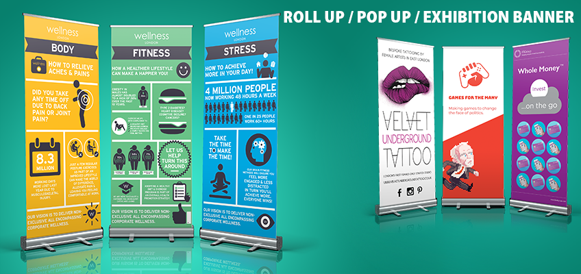 instant printed high quality cheap roll up pop up stand banner print shop near me