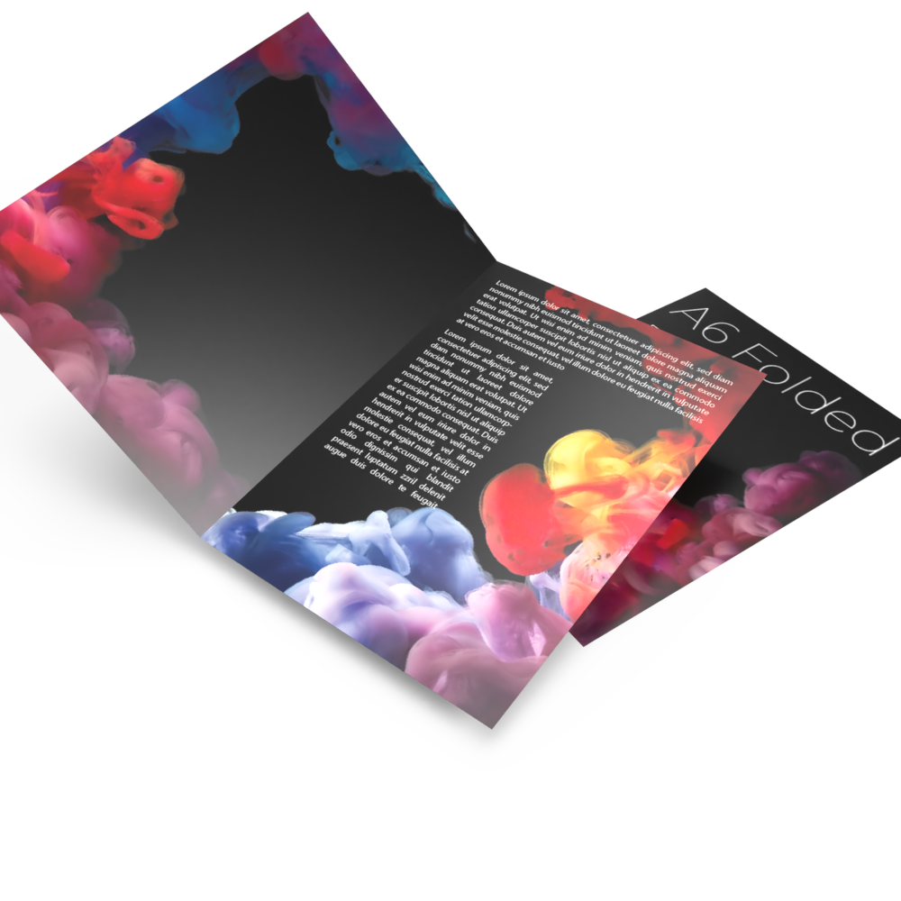 Cheap instant last minute quality A6 4pp 115 gsm folded leaflets printing shop in east london e1 near me local 1.