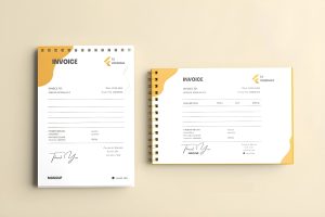 Custom Bill Book or Invoice