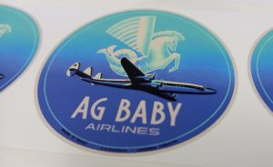 sticker AG BABY AIRLINES
